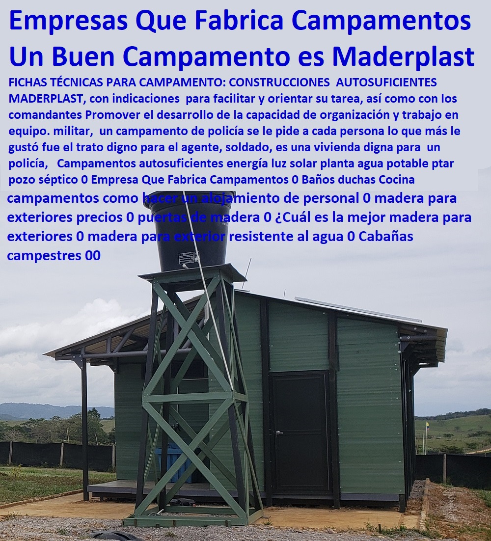 Campamentos autosuficientes energía luz solar planta agua potable ptar pozo séptico 0 Empresa Que Fabrica Campamentos 0 Baños duchas Cocina Dormitorios 0 Componentes Básicos De Un Buen Campamento 0 Cómo armar una carpa en 5 pasos Campamentos autosuficientes energía luz solar planta agua potable ptar pozo séptico 0 Empresa Que Fabrica Campamentos 0 Baños duchas Cocina Dormitorios 0 Componentes Básicos De Un Buen Campamento 0 Cómo armar una carpa en 5 pasos